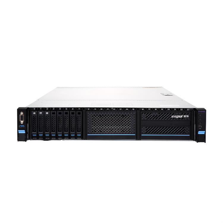 浪潮/INSPUR NF5280M6 2颗/Intel 至强 Sliver 4314/4/12T+240G/1/3/SATA/2/32GB/服务器