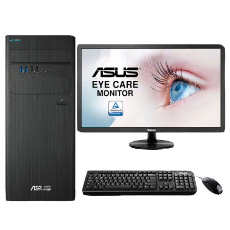 华硕/ASUS D500TC-I5M00026+VP228DE（21.5寸） 主机+显示器/台式计算机